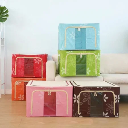 Foldable Storage Box Organizer For Clothes 66 Ltr