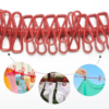 Elastic Hanging Clothes Drying Rope with Clips for Travel and Home