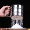 Stainless Steel Flour Sifter and Mesh Strainer Cup