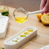 Heat Resistant Borosilicate Glass Ladle and Tarka Spoon Clear View