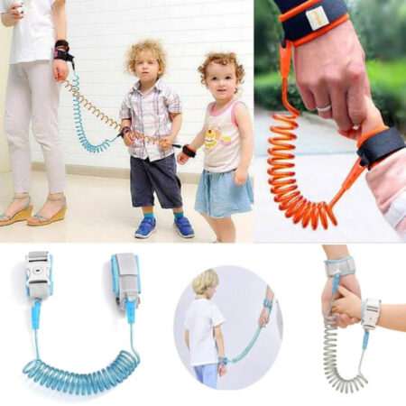 Child Safety Wristband with 360° Rotating Cuff - Anti Lost Strap