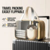 Portable Travel Soap Box Case with Anti Leak Locking Lid
