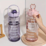 Transparent Portable Travel Sports bottle - 2 Ltrs