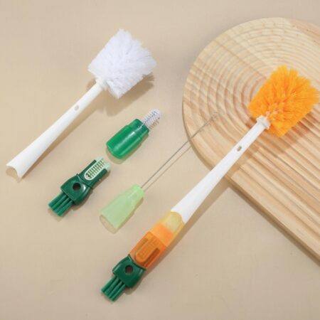 5-in-1 Water Bottle Cleaning Brush with Long Handle