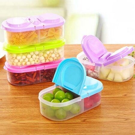 Double Door Partition Food Box