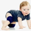 Baby Knee Protectors Pads Pair with non-slip silicone grips for crawling toddlers