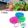 5m heavy duty windproof nylon clothesline rope with hooks for laundry drying