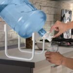 Foldable 19 Liters Water Bottle Stand Rack With Nozzle – Non-Slip Water Stand with B.P.A. Free Fast Flow Water Spout