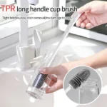 Silicone Bottle Cleaning Brush With Long Handle