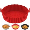 Reusable Heat-Resistant Silicone Air Fryer Liner Bowl