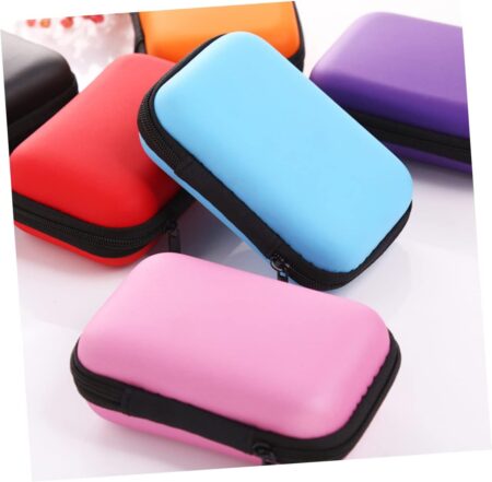 Portable EVA Hard Case Cable & Earphone Organizer