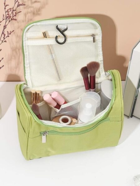 Waterproof Travel Toiletry Wash Bag with Hanging Hook