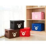 Foldable Panda Storage Box Cartoon Toy and Clothes Organizer