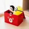 Multi purpose panda storage box cute cartoon desktop toy organizer