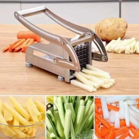 Stainless Steel French Fries Cutter Potato Slicer and Vegetable Chopper