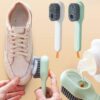 2 in 1 Shoe Cleaning Liquid Dispenser Brush for Sneakers