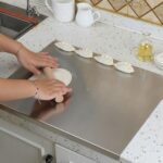 Antibacterial Stainless Steel Cutting Board with Handle
