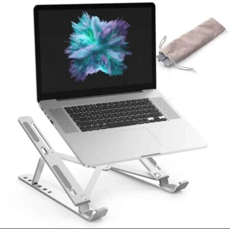 Adjustable Aluminum Laptop Stand Portable Ergonomic Riser