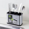 Stainless Steel Cutlery Stand Utensil and Spoon Holder