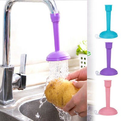 360 Flexible Faucet Extender Anti Splash Kitchen Tap Nozzle