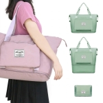Foldable & Expandable Travel Duffel Bag – Portable Folding Luggage Tote